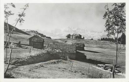 CPSM FRANCE 74 " Praz de Lys, L'Hôtel et le Mont Blanc"