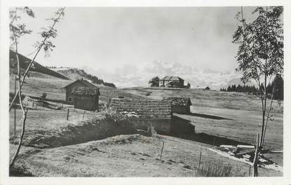 CPSM FRANCE 74 " Praz de Lys, L'Hôtel et le Mont Blanc"