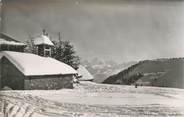 74 Haute Savoie CPSM FRANCE 74 " Praz de Lys, La Chapelle St Jacques et St Christophe"