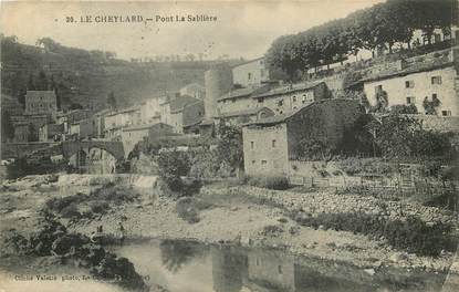 CPA FRANCE 07 "Le Cheylard, Pont la Sablière"