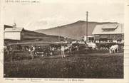 74 Haute Savoie CPA FRANCE 74 " Le Col des Aravis, La Chapelle et le Restaurant"