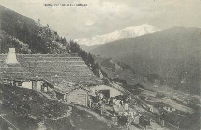 CPA FRANCE 74 " Les Aravis, Un chalet"