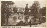 42 Loire / CPA FRANCE 42 "Montbrison, lac du jardin de ville"