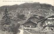 74 Haute Savoie CPA FRANCE 74 " Le Col des Aravis, Les Chalets de montagne"