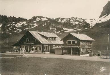 CPSM FRANCE 74 " Le Col des Aravis, Hôtel des Rhododendrons"