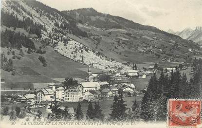 CPA FRANCE 74 " La Clusaz, La Pointe du Danay" / CACHET PERLE