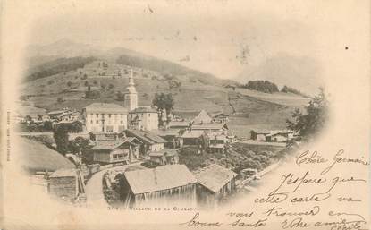 CPA FRANCE 74 " La Clusaz, Le village"