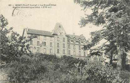 / CPA FRANCE 42 "Mont Pilat, le grand hôtel"