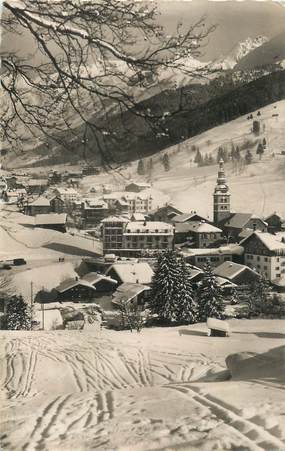 CPSM FRANCE 74 " La Clusaz, Vue générale"