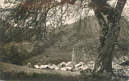 CPSM FRANCE 74 " La Clusaz, Vue vers Beauregard" / CACHET PERLE