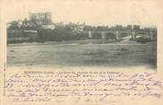 42 Loire / CPA FRANCE 42 "Montrond, le pont du chemin de fer et le château"