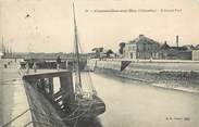 14 Calvado / CPA FRANCE 14 "Courseulles sur Mer, l'avant port"