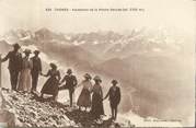 74 Haute Savoie CPA FRANCE 74 " Thônes, Ascension de la Pointe Percée " / ALPINISME