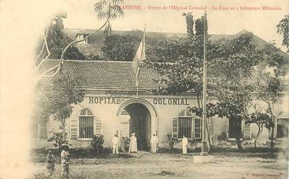 CPA GUYANE "Cayenne, entrée de l'Hopital colonial"