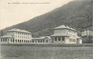 74 Haute Savoie CPA FRANCE 74 " Thônes, Groupe scolaire et la Forêt du Mont"