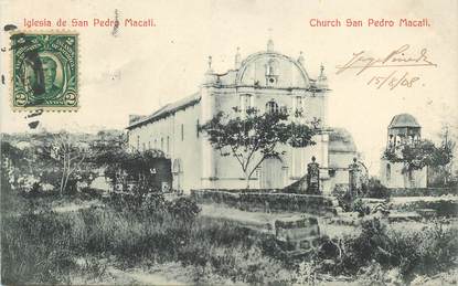 CPA PHILIPPINES / San Pedro Macati / CACHET PAQUEBOT LIGNE W