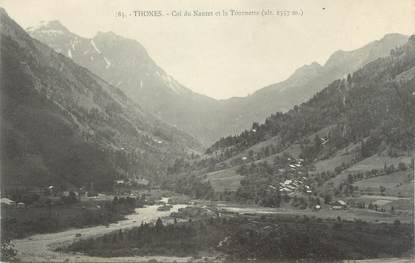 CPA FRANCE 74 " Thônes, Col du Nantet et La Tournette"