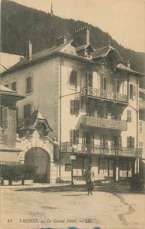CPA FRANCE 74 " Thônes, Le Grand Hôtel"