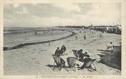 14 Calvado / CPA FRANCE 14 "Courseulles sur Mer, la plage"