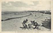 14 Calvado / CPA FRANCE 14 "Courseulles sur Mer, la plage"