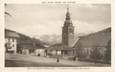 CPA FRANCE 74 " Le Grand Bornand, La place et la Chaîne des Aravis"