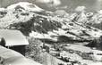 CPSM FRANCE 74 " Le Grand Bornand, La Chaîne des Aravis et le Lachat"