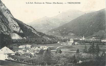 CPA FRANCE 74 " Tronchine"