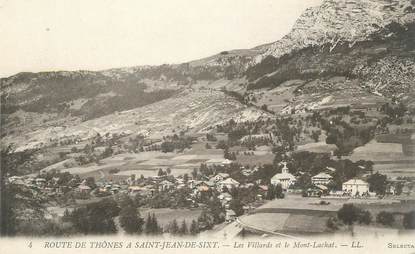 CPA FRANCE 74 " Les Villards sur Thônes, Le Mont Lachat"