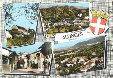 CPSM FRANCE 74 " Les Allinges , Vues"