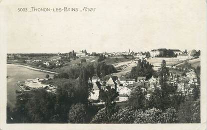 CPA FRANCE 74 " Rives sous Thonon"