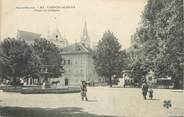 74 Haute Savoie CPA FRANCE 74 "Thonon les Bains, La Place du Château"