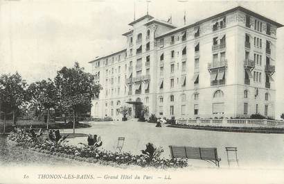 CPA FRANCE 74 "Thonon les Bains, Grand Hôtel du Parc"