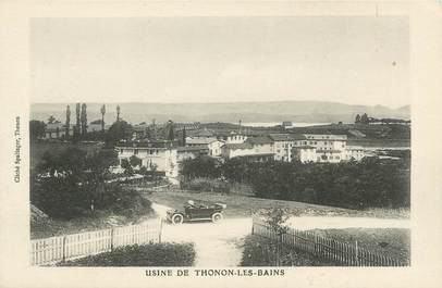 CPA FRANCE 74 "Thonon les Bains, Une usine"