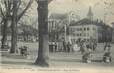 CPA FRANCE 74 "Thonon les Bains, Place du Château" / CACHET AMBULANT