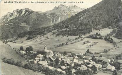 CPA FRANCE 74 "Lullin, Vue générale et le Mont Billiat"