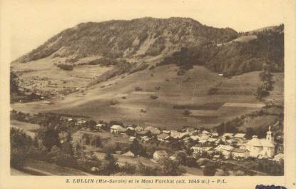 CPA FRANCE 74 "Lullin, Le Mont Forchat" / AFFRANCHISSEMENT RARE