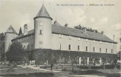 CPA FRANCE 74 " Sciez, Château de Coudrée"