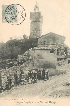 CPA FRANCE 83 "Draguignan,  la tour de l'Horloge"