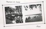 74 Haute Savoie CPSM FRANCE 74 " Sciez, La plage et le Lac Léman"