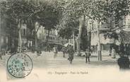 83 Var CPA FRANCE 83 "Draguignan,  Place du Marché"