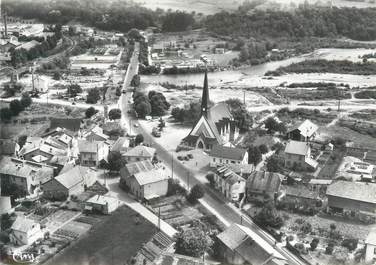 CPSM FRANCE 74 " Vongy, Vue aérienne"