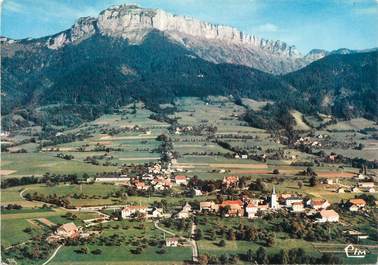 CPSM FRANCE 74 " Villaz Vue générale aérienne et le Parmelan"