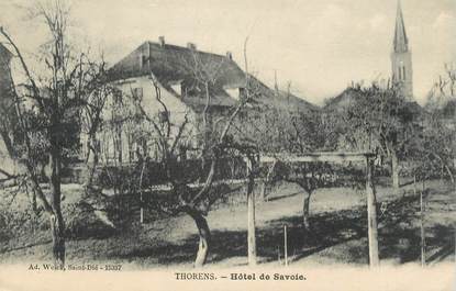 CPA FRANCE 74 " Thorens , Hôtel de Savoie"