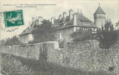 CPA FRANCE 74 " Environs de Thonon les Bains, Le Château de Ripaille"