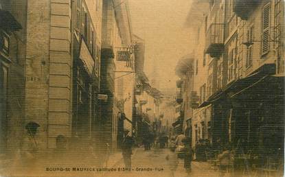 CPA FRANCE 73 " Bourg St Maurice, La grande rue"