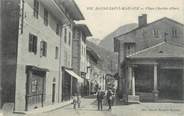 73 Savoie CPA FRANCE 73 " Bourg St Maurice, La Place Charles Albert"