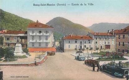 CPA FRANCE 73 " Bourg St Maurice, Entrée de la ville"