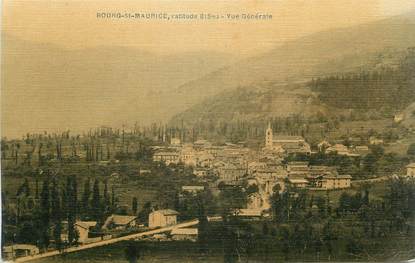 CPA FRANCE 73 " Bourg St Maurice, Vue générale"