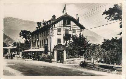 CPSM FRANCE 73 " Bourg St Maurice, Hostellerie du Petit St Bernard"