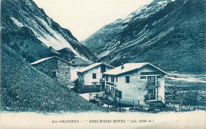 CPA FRANCE 73 " Les Chapieux, Edelweiss Hôtel"